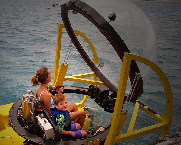 Grand Cayman Submarine tours just compare the Bubble Sub with Atlantis Submarine