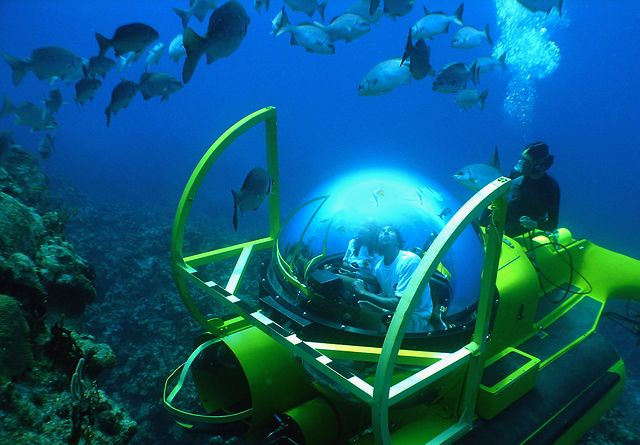 Grand Cayman Submarine tours just compare the Bubble Sub with Atlantis Submarine